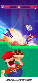 Descargar Ultimate Bowmasters Simuladores para Android captura de pantalla 4