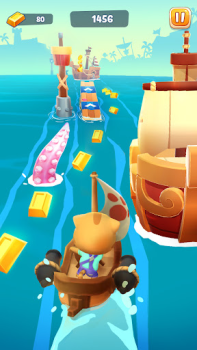 Descargar Talking Tom Time Rush Juegos de acción para Android captura de pantalla 4