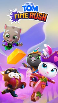 Descargar Talking Tom Time Rush Juegos de acción para Android captura de pantalla 7
