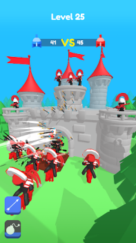 Descargar Merge Archers: Salvar la corte Arcada para Android captura de pantalla 6