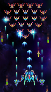 Descargar Galaxy Shooter - Space Attack Arcada para Android captura de pantalla 2
