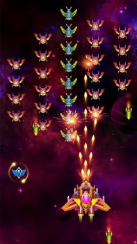 Descargar Galaxy Shooter - Space Attack Arcada para Android captura de pantalla 3