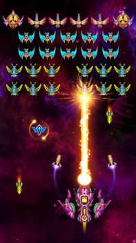 Descargar Galaxy Shooter - Space Attack Arcada para Android captura de pantalla 4