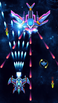 Descargar Galaxy Shooter - Space Attack Arcada para Android captura de pantalla 5