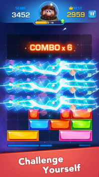 Descargar Jewel Sliding® - Block Puzzle Rompecabezas para Android captura de pantalla 4