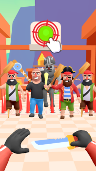 Descargar Hit Master 3D Lanza cuchillos Juegos de acción para Android captura de pantalla 2