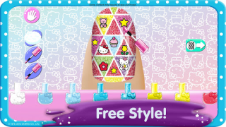 Descargar Salón de uñas Hello Kitty Juegos casuales para Android captura de pantalla 2