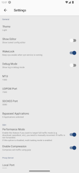Descargar DarkTunnel - SSH DNSTT V2Ray Herramientas para Android captura de pantalla 7