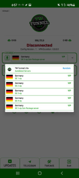 Descargar TM Tunnel Lite Herramientas para Android captura de pantalla 3