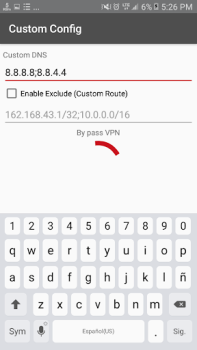 Descargar Tun2TAP Socks/HTTP to VPN Herramientas para Android captura de pantalla 5