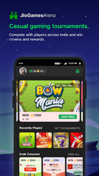 Descargar JioGames: Play, Win, Stream Entretenimiento para Android captura de pantalla 4