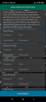 Descargar College Proxy Herramientas para Android captura de pantalla 4