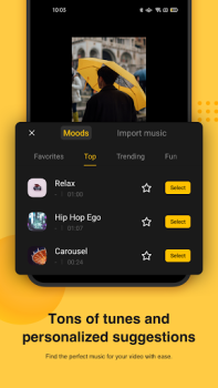 Descargar Soloop Editores y reproductores de video para Android captura de pantalla 4