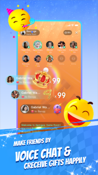 Descargar Gemgala - Party & Chat & Games Estilo de vida para Android captura de pantalla 2
