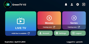 Descargar GreenTV V2 Editores y reproductores de video para Android captura de pantalla 4