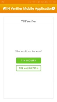 Descargar TIN Verifier Application Finanzas para Android captura de pantalla 3