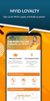 Descargar MyID - One ID for Everything Comunicación para Android captura de pantalla 2