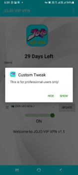 Descargar JO JO VIP VPN Herramientas para Android captura de pantalla 5
