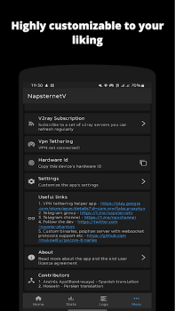 Descargar Npv Tunnel V2ray/SSH Herramientas para Android captura de pantalla 3