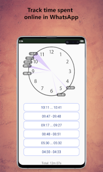 Descargar WaStat - rastreador de WhatsAp Herramientas para Android captura de pantalla 2