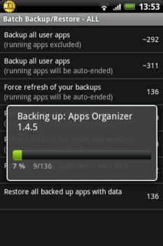 Descargar Titanium Backup Herramientas para Android captura de pantalla 2