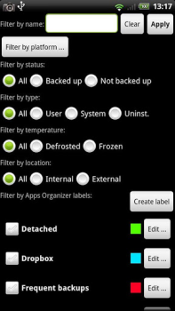 Descargar Titanium Backup Herramientas para Android captura de pantalla 4