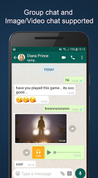 Descargar Fake Chat ChatsMock Text Prank Entretenimiento para Android captura de pantalla 3