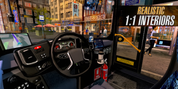 Descargar Bus Simulator 2023 Simuladores para Android captura de pantalla 4