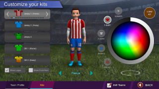 Descargar Pro League Soccer Juegos de deporte para Android captura de pantalla 3