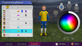 Descargar Pro League Soccer Juegos de deporte para Android captura de pantalla 4