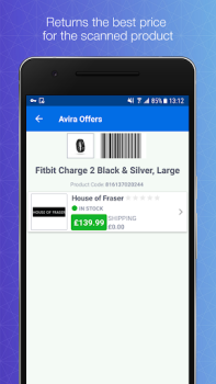 Descargar Free QR Scanner by Avira Herramientas para Android captura de pantalla 2