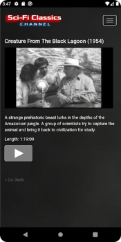 Descargar Sci-Fi Classic Movies Channel Entretenimiento para Android captura de pantalla 4