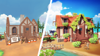 Descargar Cozy Islands – craft & build Simuladores para Android captura de pantalla 4