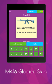 Descargar M416 Glacier Skin Rompecabezas para Android captura de pantalla 4