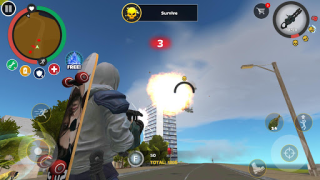 Descargar Rope Hero: Mafia City Wars Juegos de acción para Android captura de pantalla 2