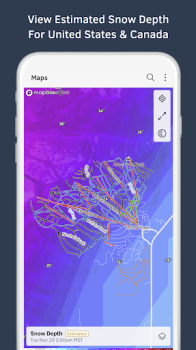 Descargar OpenSnow: Weather & 3D Maps Clima para Android captura de pantalla 7