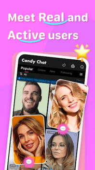 Descargar Candy Chat - Live video chat Entretenimiento para Android captura de pantalla 3
