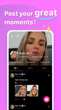 Descargar Candy Chat - Live video chat Entretenimiento para Android captura de pantalla 5
