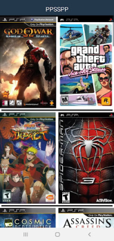 Descargar PSP PS2 - Games Emulator Entretenimiento para Android captura de pantalla 3
