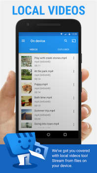 Descargar Web Video Cast Editores y reproductores de video para Android captura de pantalla 4