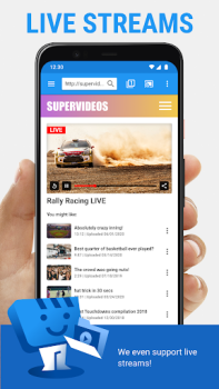 Descargar Web Video Cast Editores y reproductores de video para Android captura de pantalla 5