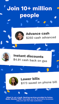 Descargar Albert: Budgeting and Banking Finanzas para Android captura de pantalla 2