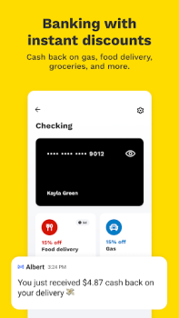 Descargar Albert: Budgeting and Banking Finanzas para Android captura de pantalla 3