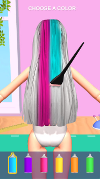Descargar Doll Makeover - Crea muñecas Juegos casuales para Android captura de pantalla 3
