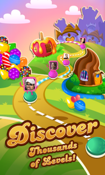 Descargar Candy Crush Saga Juegos casuales para Android captura de pantalla 3
