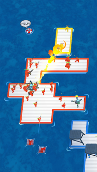 Descargar War of Rafts: Batalla Marítima Arcada para Android captura de pantalla 4