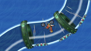 Descargar Moto X3M Bike Race Game Raza para Android captura de pantalla 3