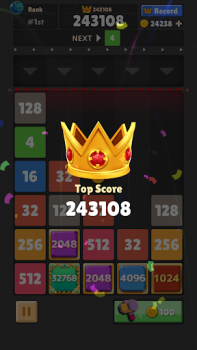 Descargar Drop The Number® :  Merge Game Rompecabezas para Android captura de pantalla 4