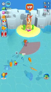 Descargar Aquarium Land: Juegos De Pesca Arcada para Android captura de pantalla 2
