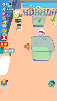 Descargar Aquarium Land: Juegos De Pesca Arcada para Android captura de pantalla 3